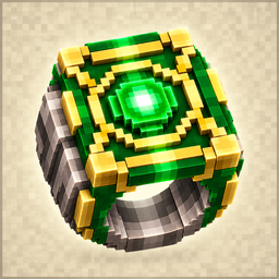 War of Light emerald ring logo